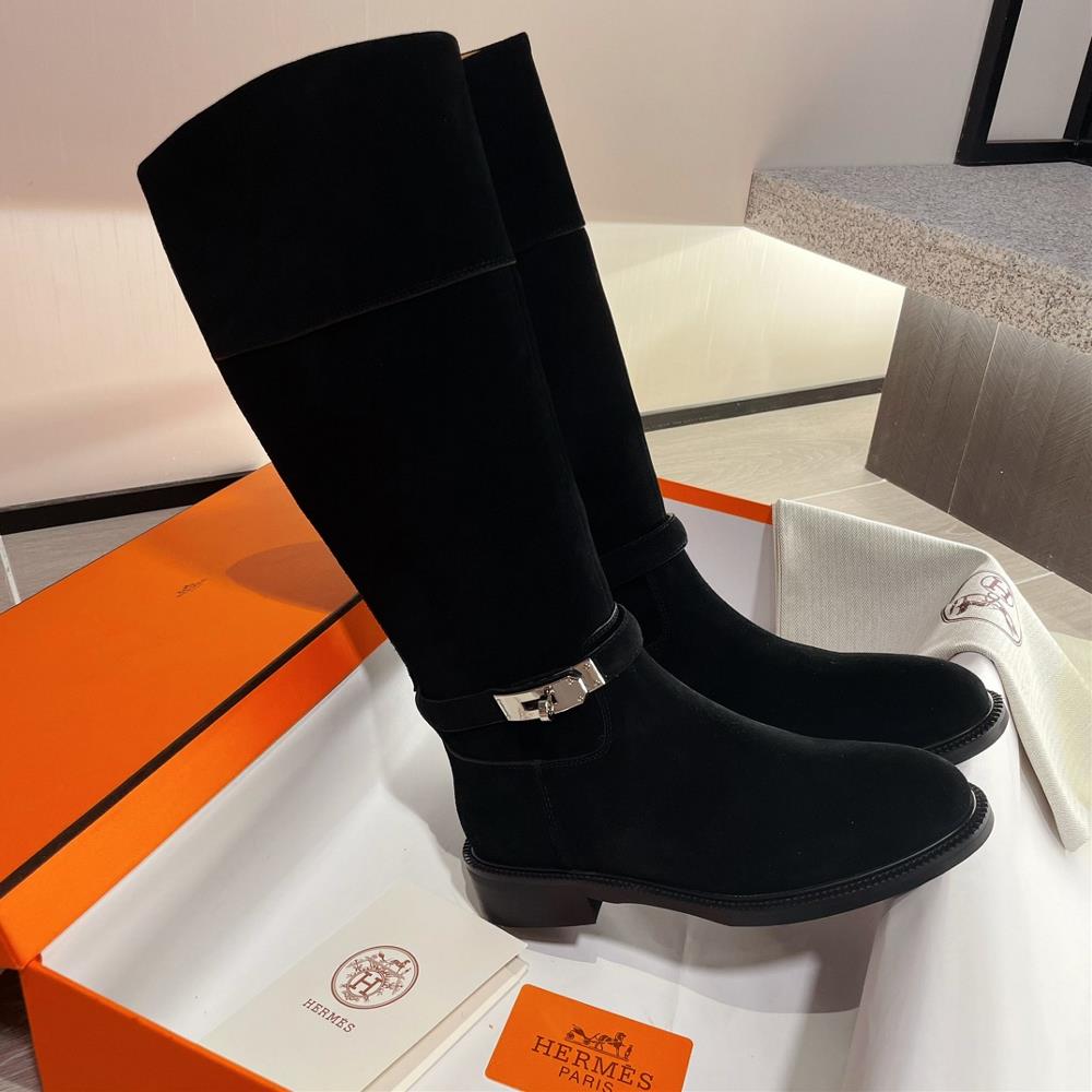 Top edition short boots long boots The H familys new Hermes AutumnWinter 2023 womens Ke