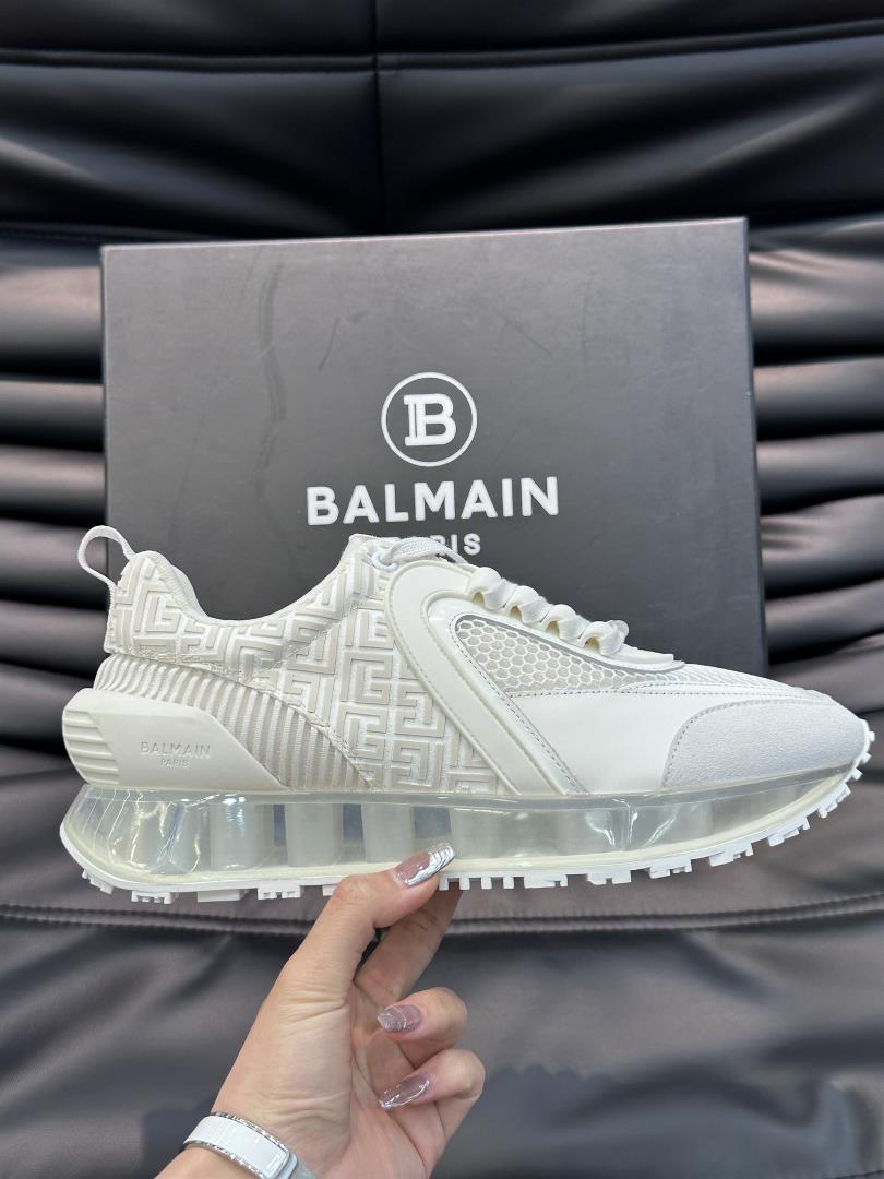 Balmain Balmans new air cushion sports shoes mens low top sports shoes purchase the or