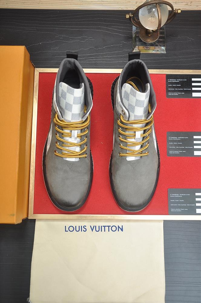 LV shoes with their distinctive monogram and sleek designs are a staple in the wardrobe