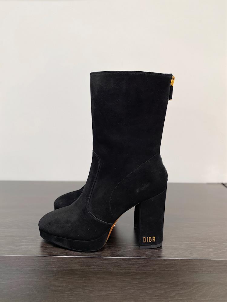 Long Boots Yangjing Long Boots Leather Surface Short Boots Yangjing Short Boots Leather Surface Dior fw23mew array2023 AutumnWinter Boots CD Letter L