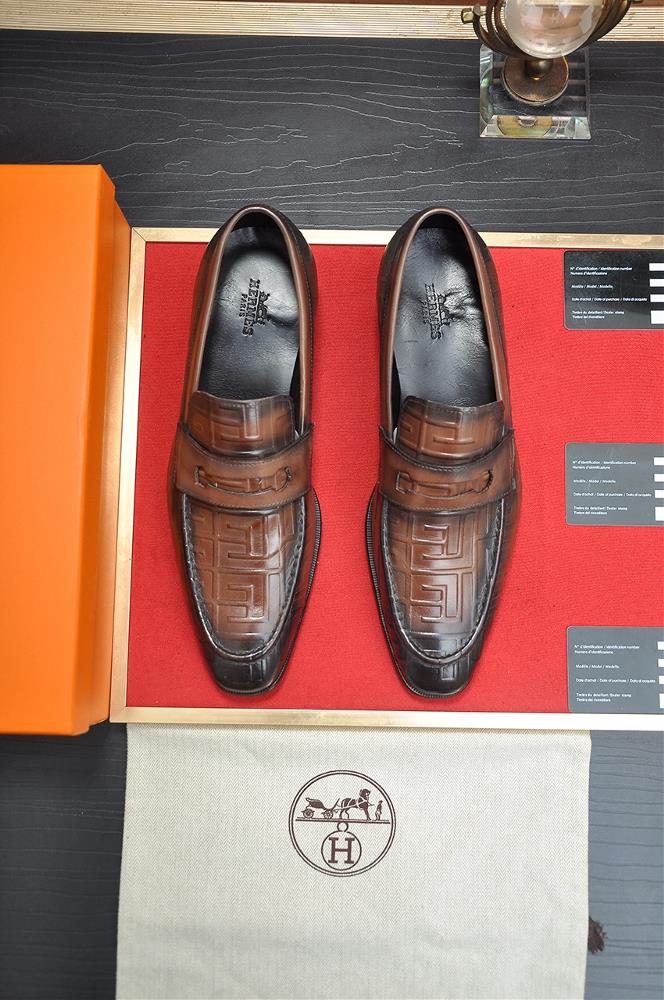 Hermes Mens Shoes Elevating Style with Unmatched Sophistication