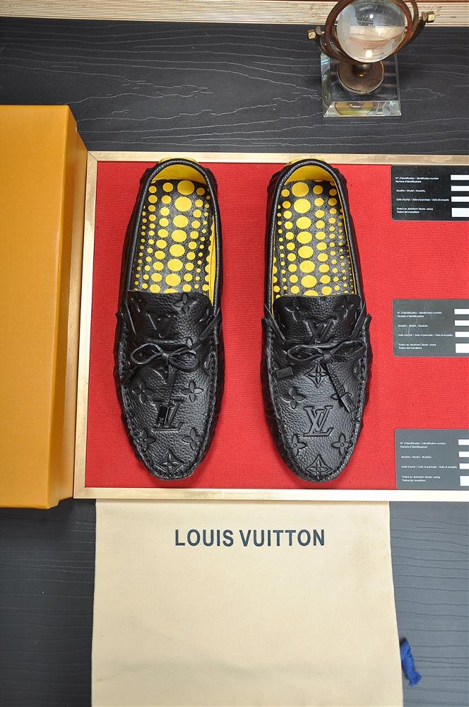 LV shoes Doudou shoes imported original water dyed cowhide  these words evoke a sense o