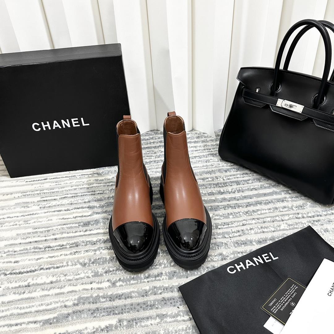 chanel fw23 new arrivalXiaoxiangs 2023 AutumnWinter Lingge Chelsea Short Boot New Produc