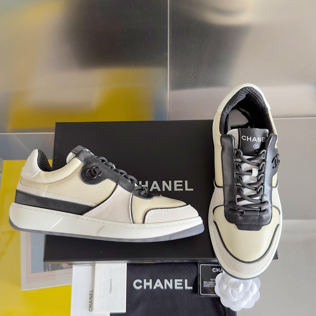 Top level version full leather Chanel Chanel 23Cs Latest Popular Panda Black and White Sn