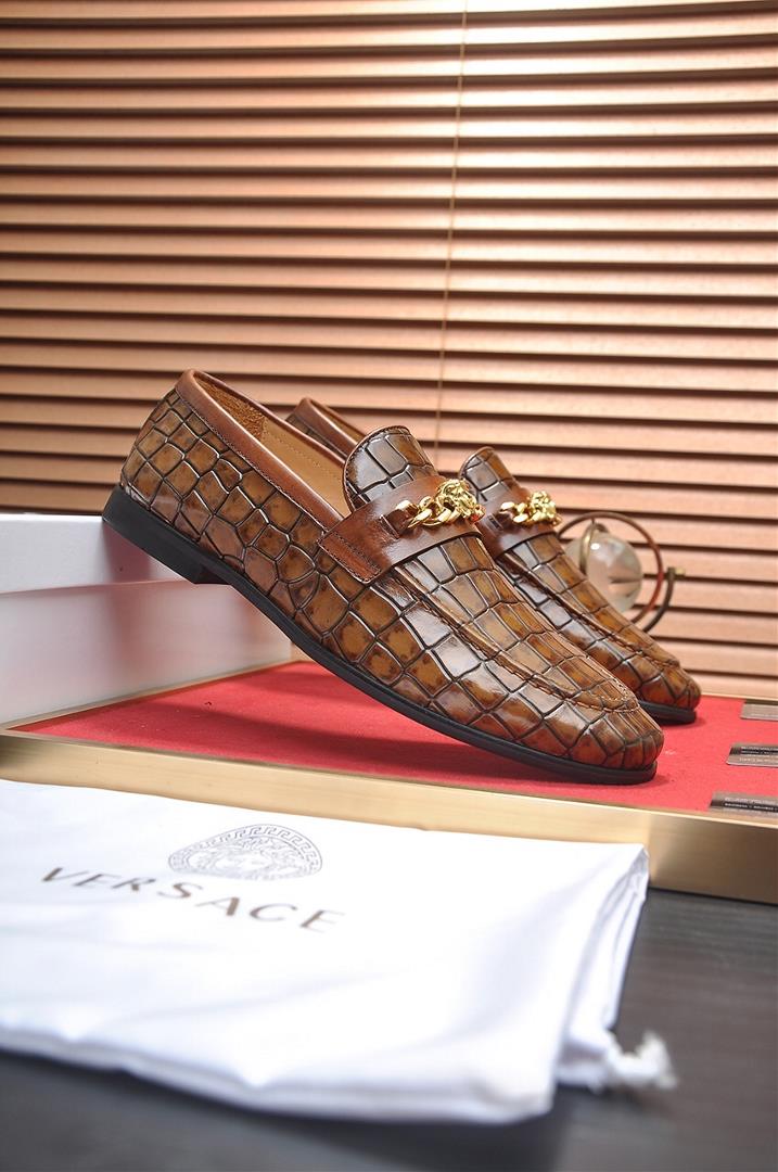 Versace All Cow Lining Versace Shoppe was launched at the same time new mens shoes and f