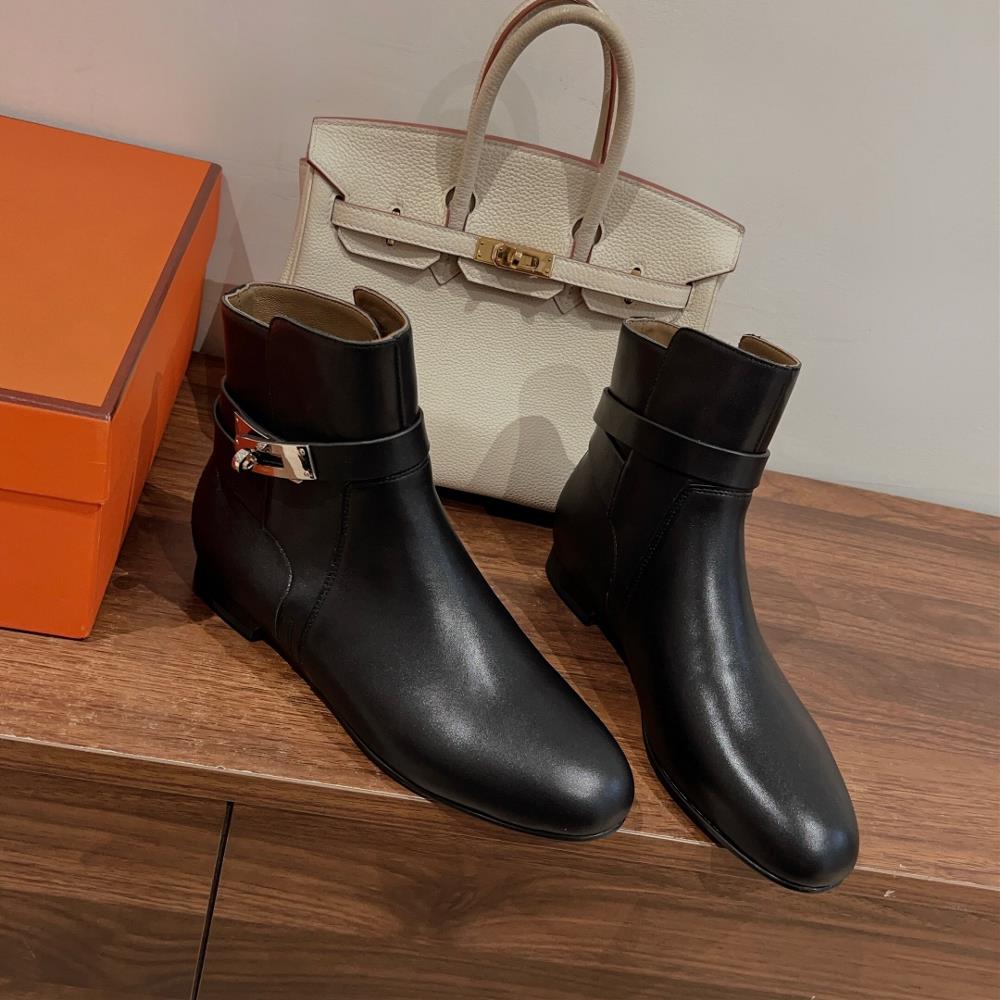 Hermes Neo and ankle boots autumn and winter short boots series fashionable and versatile super comfortable with every detail achieving ultimate c