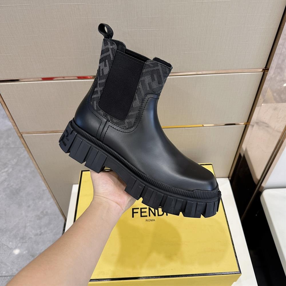 When Fendi shoes and bare boots meet a harmonious fusion of elegance and rebellion takes