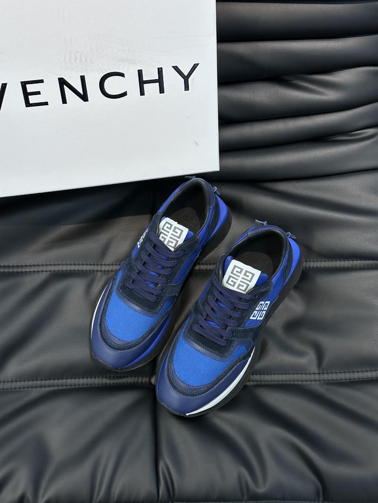 The givenchy brand new  mens thick sole elevated casual sports shoe features a highquali