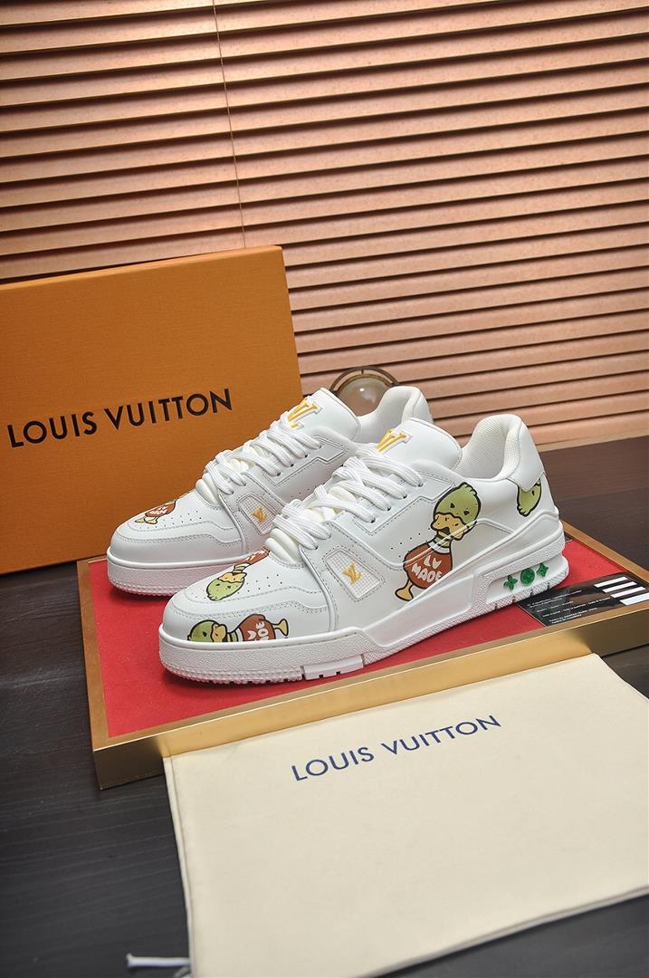 LOUIS VUITTON Original Order New LV Louis Vuitton Top Edition LV Classic Fashion Shoes Cho