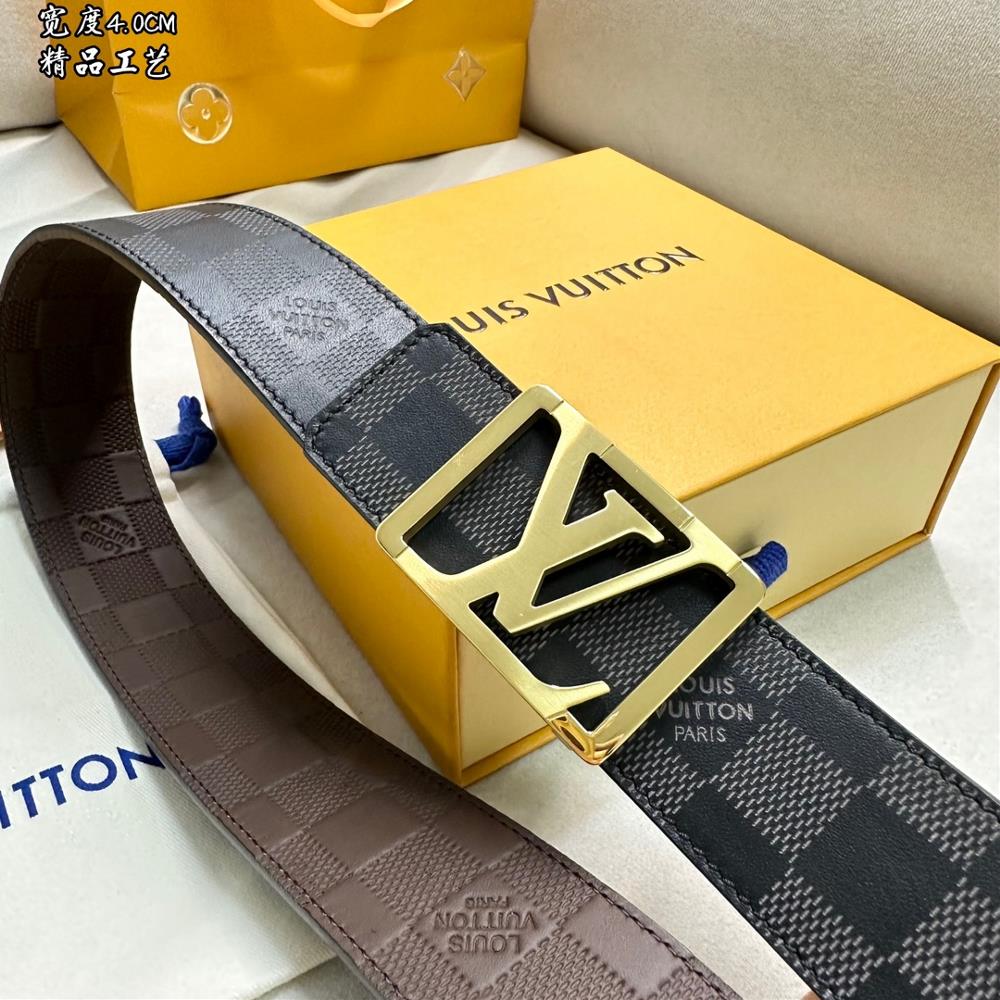 Synchronous doublesided use AB face LV Louis Mens width 40 CM Simple and elegant boutiq