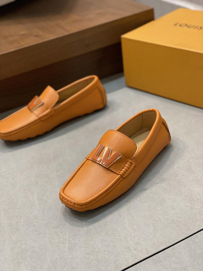 Louis Vuitton LUXEMBOURG SAMOTHRACE series of bean shoes made a remarkable debut on the sp