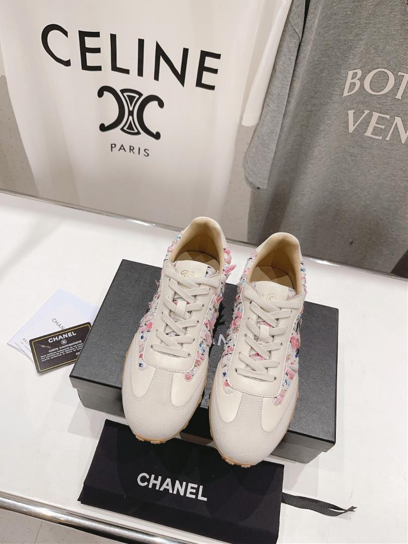 High version factory Chanel  23 Autumn and Winter Top New Casual Shoe Counter Authentic Edition This