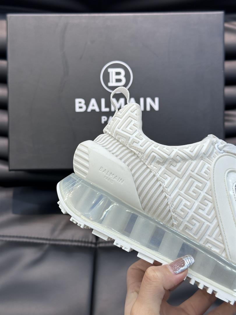 Balmain Balmans new air cushion sports shoes mens low top sports shoes purchase the or