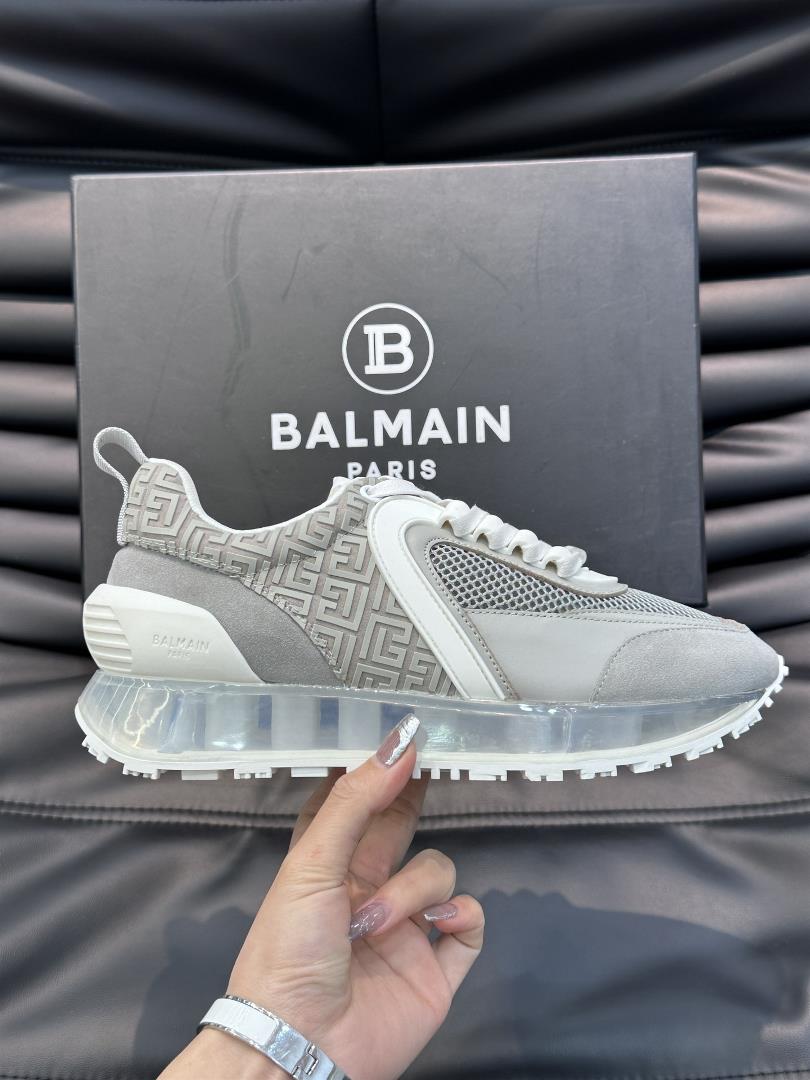 Balmain Balmans new air cushion sports shoes mens low top sports shoes purchase the or