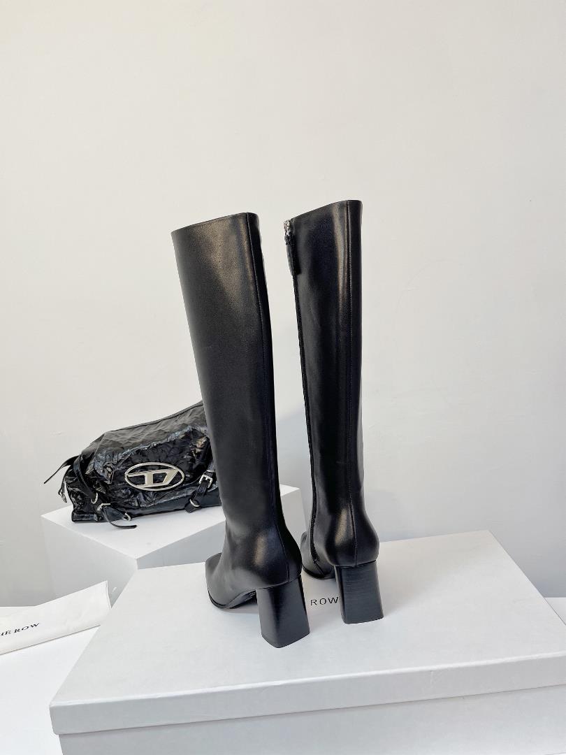 the row 23ss new square toe boots for autumn and winterThe row has never lost in creating