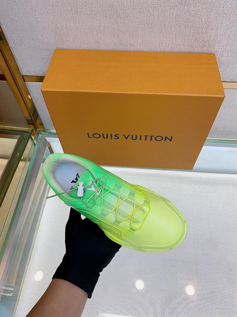 louis v millenium mens casual sports shoes 2023 mens show show witnessed the futuristic