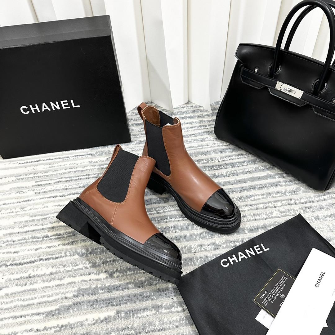 chanel fw23 new arrivalXiaoxiangs 2023 AutumnWinter Lingge Chelsea Short Boot New Produc