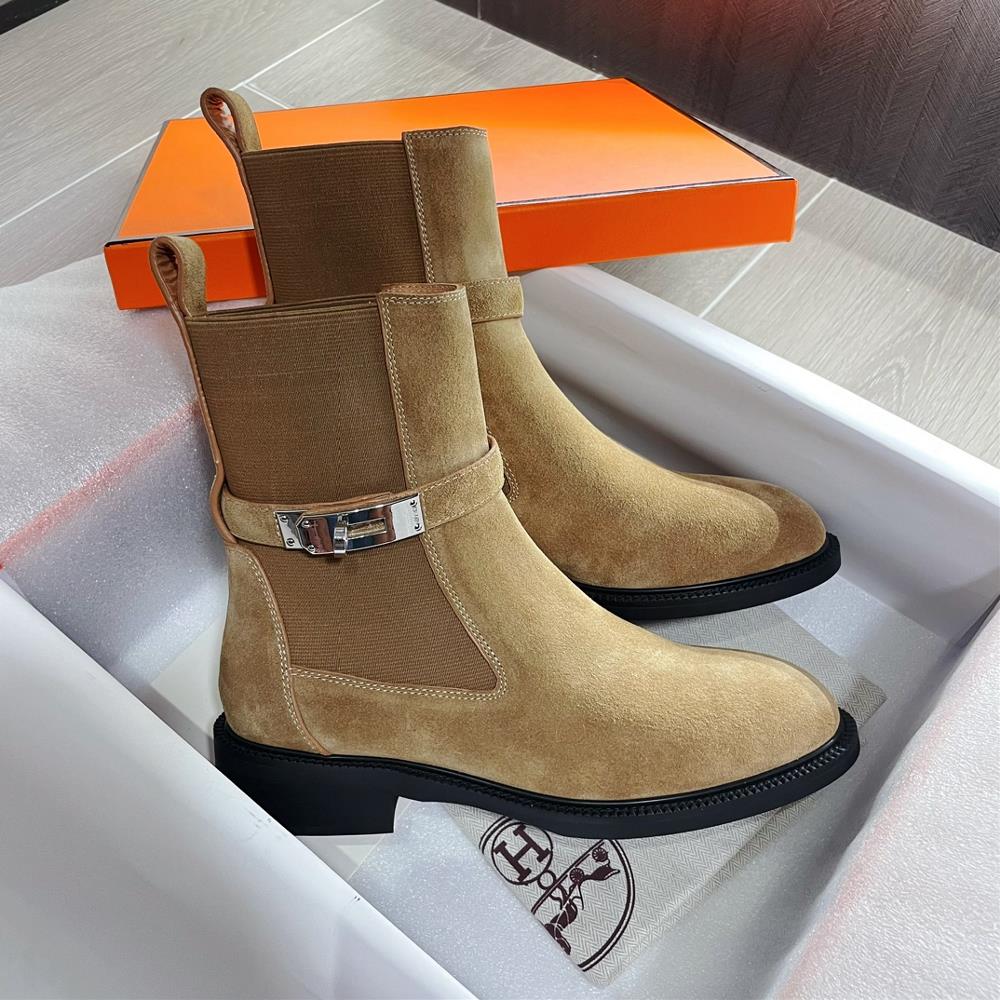 Top edition short boots long boots The H familys new Hermes AutumnWinter 2023 womens Ke