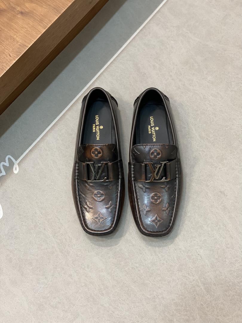 Louis Vuitton LUXEMBOURG SAMOTHRACE series of bean shoes made a remarkable debut on the spring and