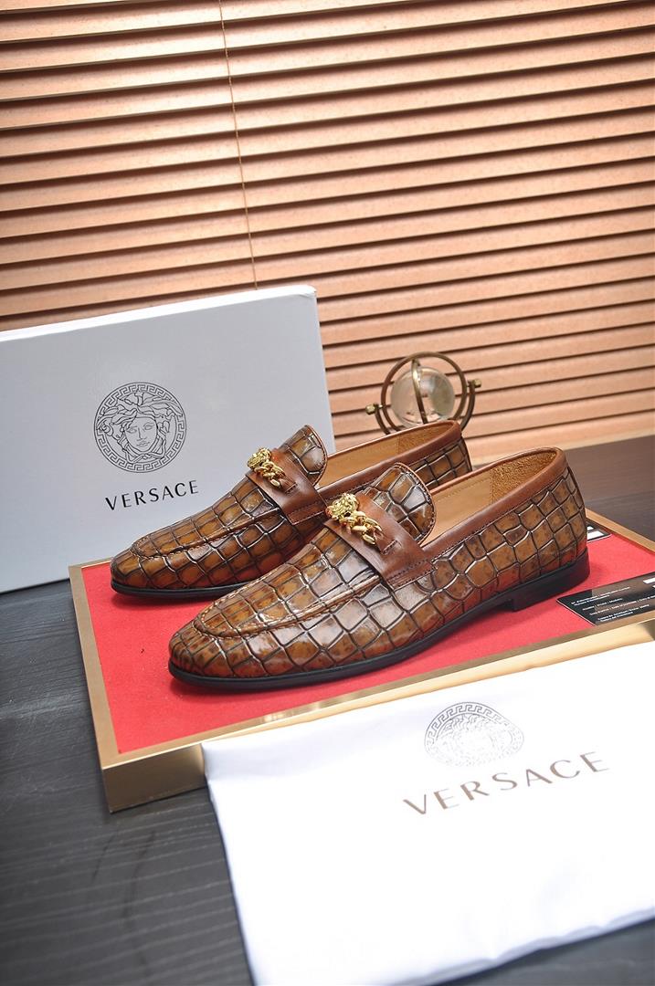 Versace All Cow Lining Versace Shoppe was launched at the same time new mens shoes and f