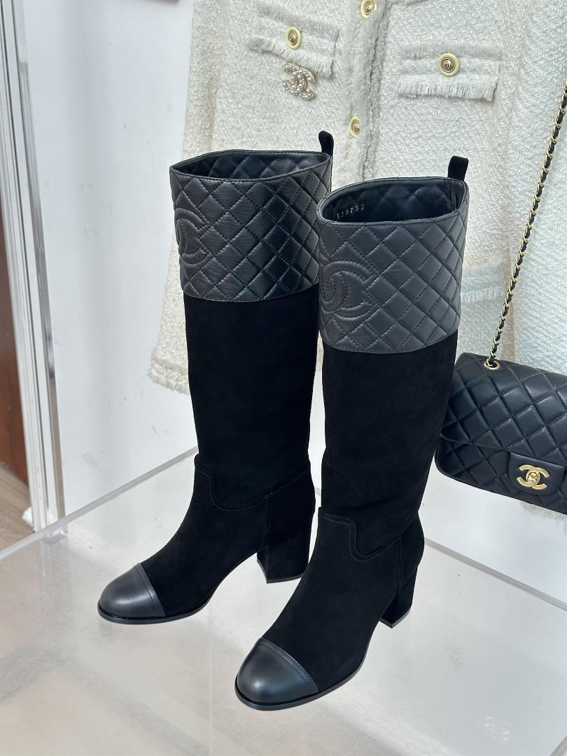 factory price chanel 23s autumn and winter new product paris walking show rhombus thick h