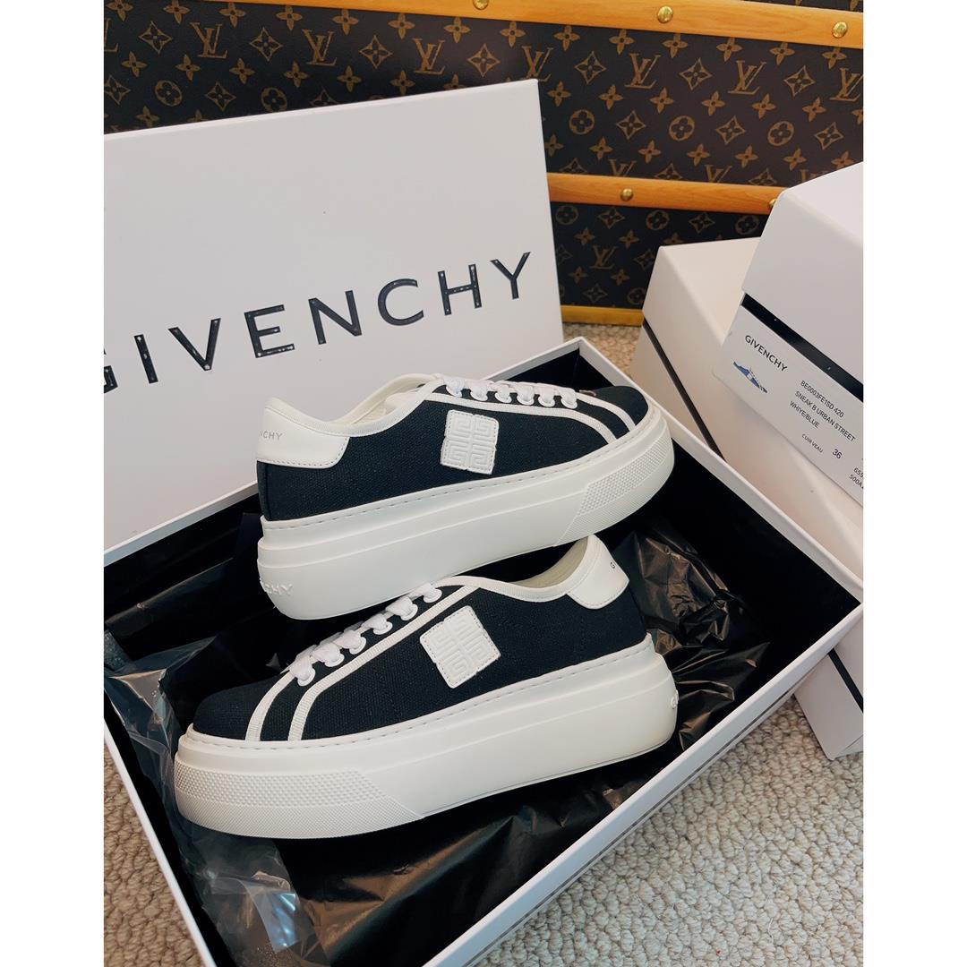 Lovers Givenchy Givenchy 23vs Hot Spring Summer Thick soled Casual ShoesThe new black horse item for