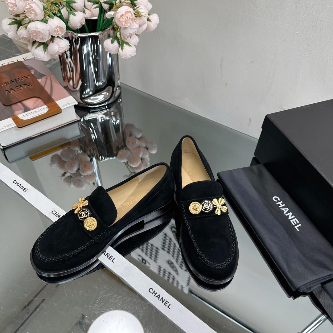 Fast shipmentXiaoxiangTop level versionNew SpringSummer 2023 Lefu Single Shoes and Leather Sho