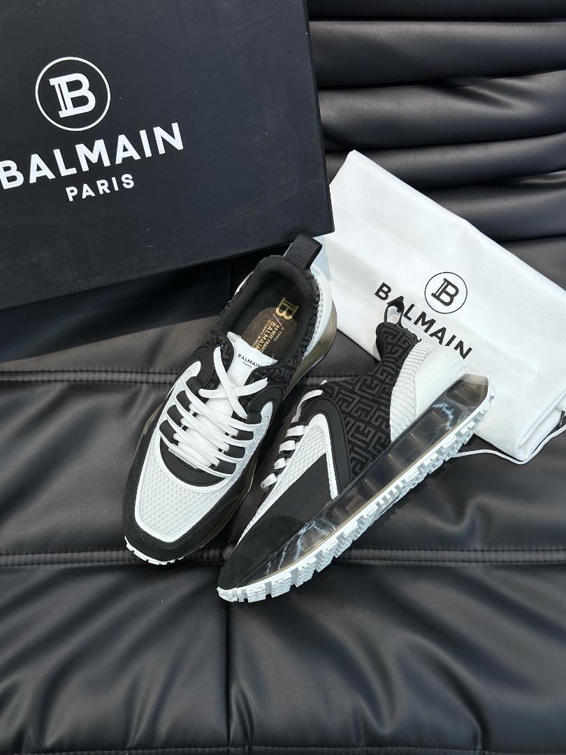 Balmain Balmans new air cushion sports shoes mens low top sports shoes purchase the or