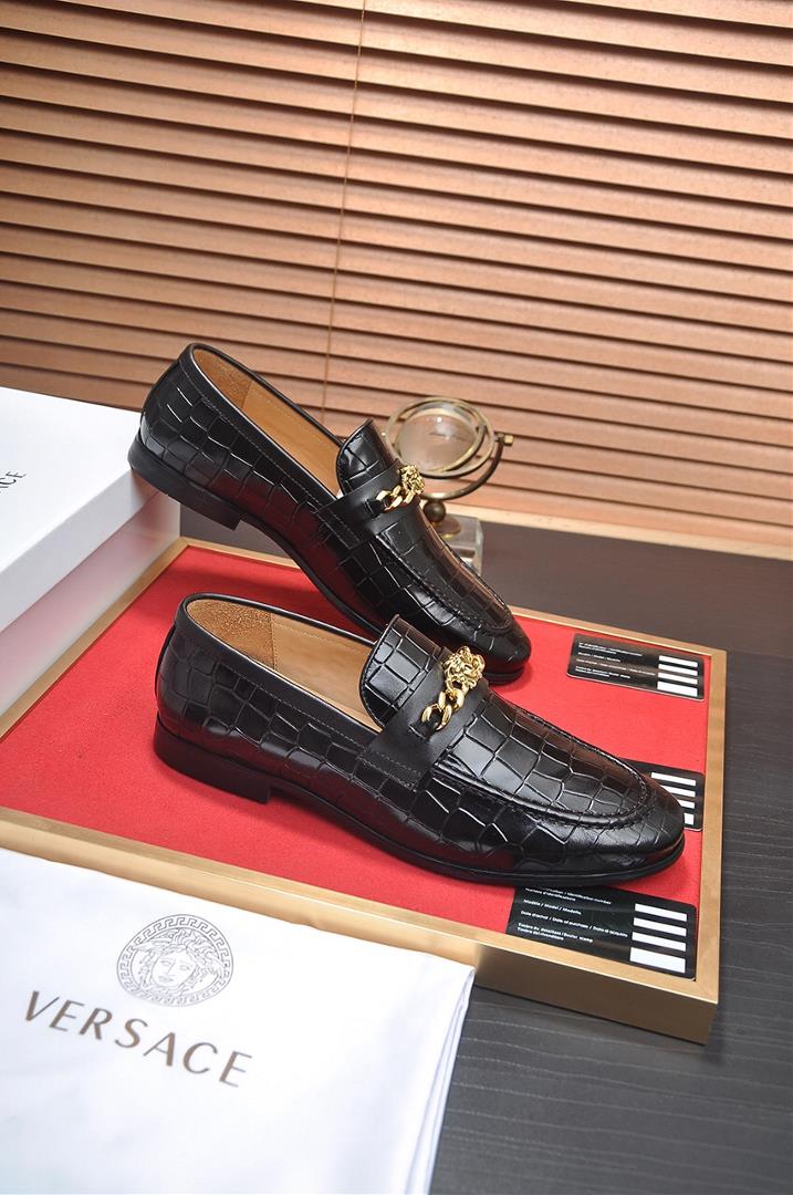 Versace All Cow Lining Versace Shoppe was launched at the same time new mens shoes and f