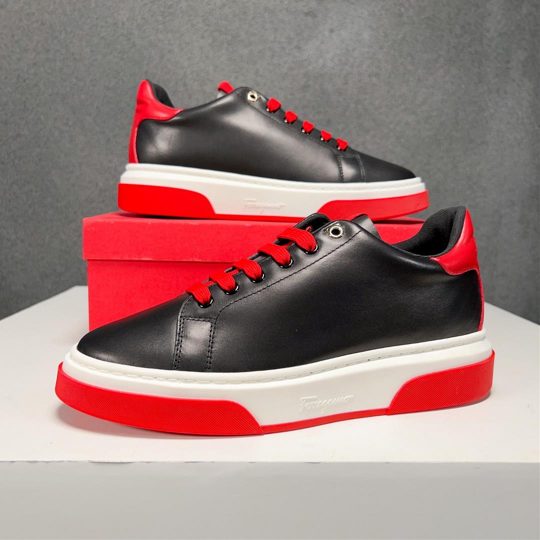 salvatore Ferragamo SpA 2023 mens new casual sneakers are fashionable sporty charmin