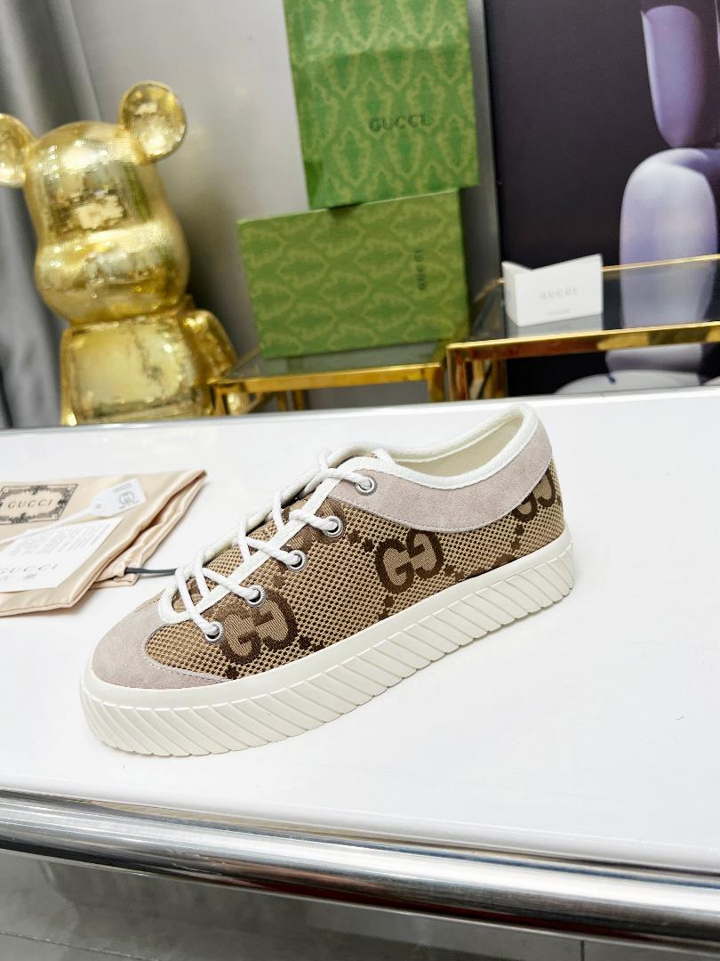 Gucci Low Bang Casual Sports Shoes a topnotch version with a onetoone replica of oil edge craf