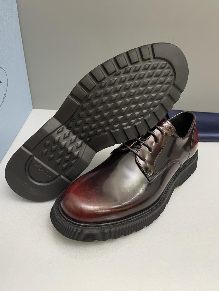 In conclusion Prada Mens Formal Leather Shoes with their retro design style are the epit