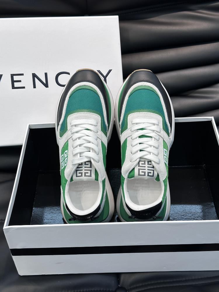 The givenchy brand new givenchy mens thick sole elevated casual sports shoe features a hi