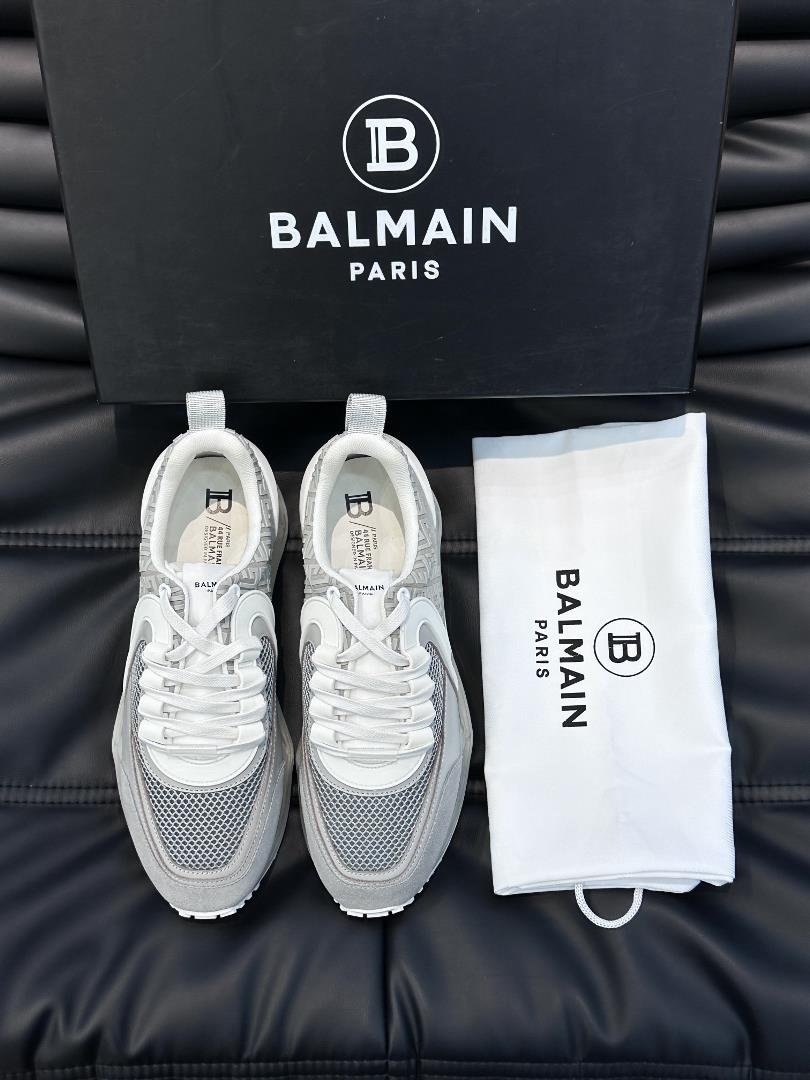 Balmain Balmans new air cushion sports shoes mens low top sports shoes purchase the or