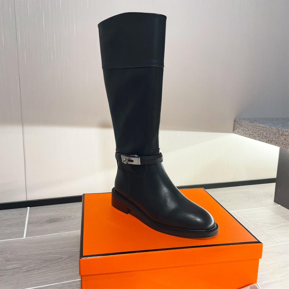 Top edition short boots long boots The H familys new Hermes AutumnWinter 2023 womens Ke