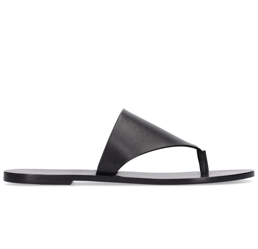 Black The Row Avery sands Size 3539 At first glance this shoe feels very simple and unremarkab