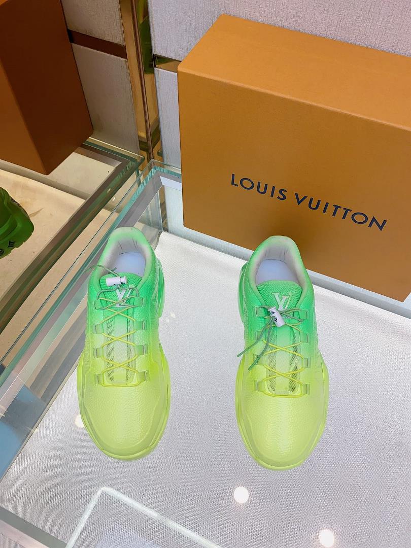 louis v millenium mens casual sports shoes 2023 mens show show witnessed the futuristic edge of m