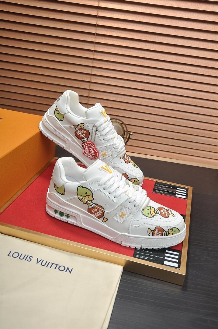 LOUIS VUITTON Original Order New LV Louis Vuitton Top Edition LV Classic Fashion Shoes Cho