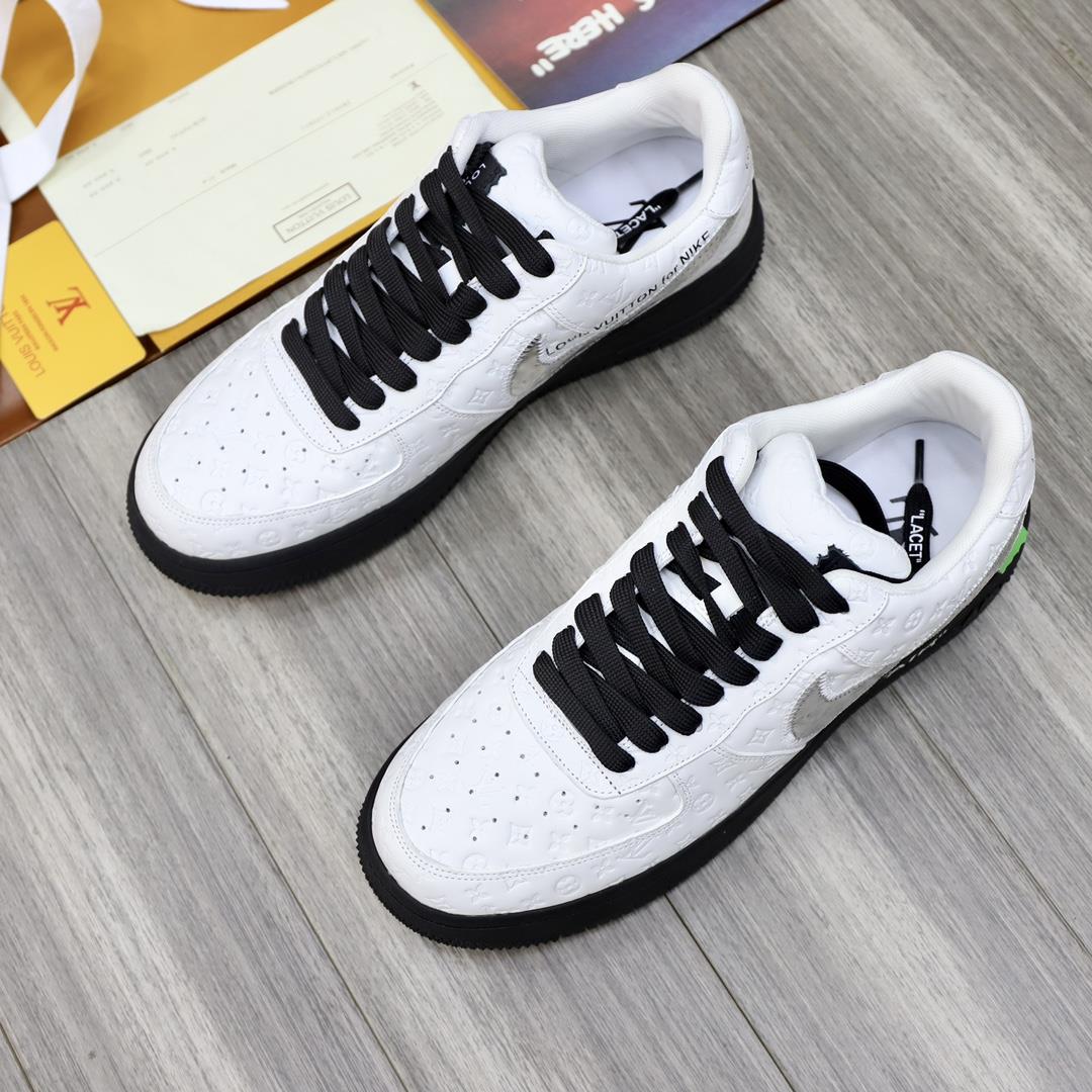 Womens shoes womens clothing couples top edition LV Nike co branded sneaker Air Force