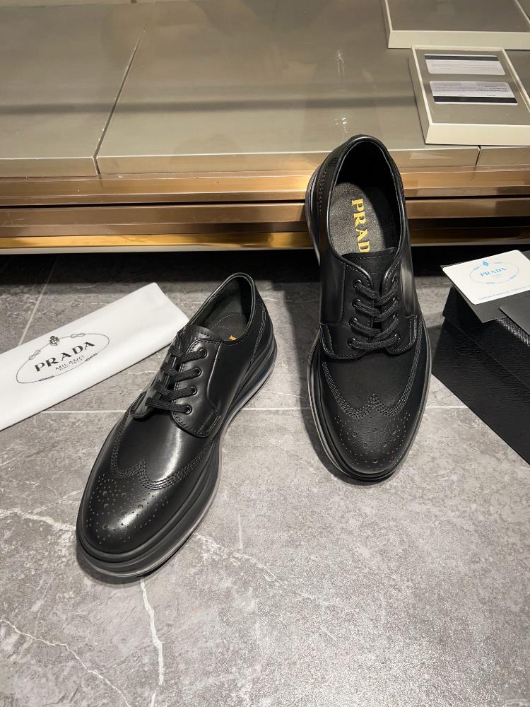 Prada Family Chelsea Mens Shoe Super A Goods This Chelsea shoe is equipped with an air c