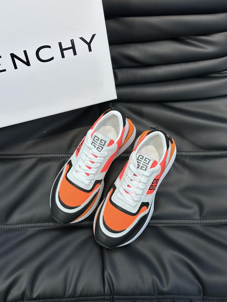 The givenchy brand new mens thick sole elevated casual sports shoe features a highqualit