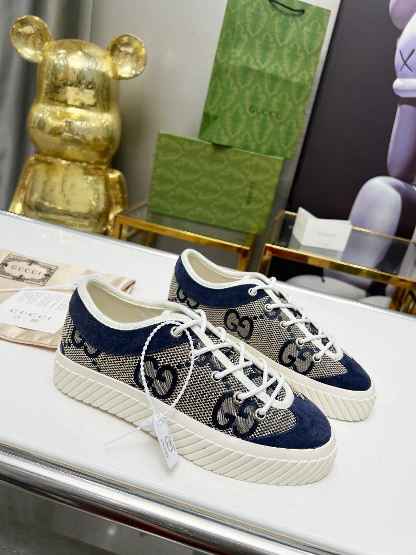 Gucci Gucci Low Bang Casual Sports Shoes a topnotch version with a onetoone replica of oil edge