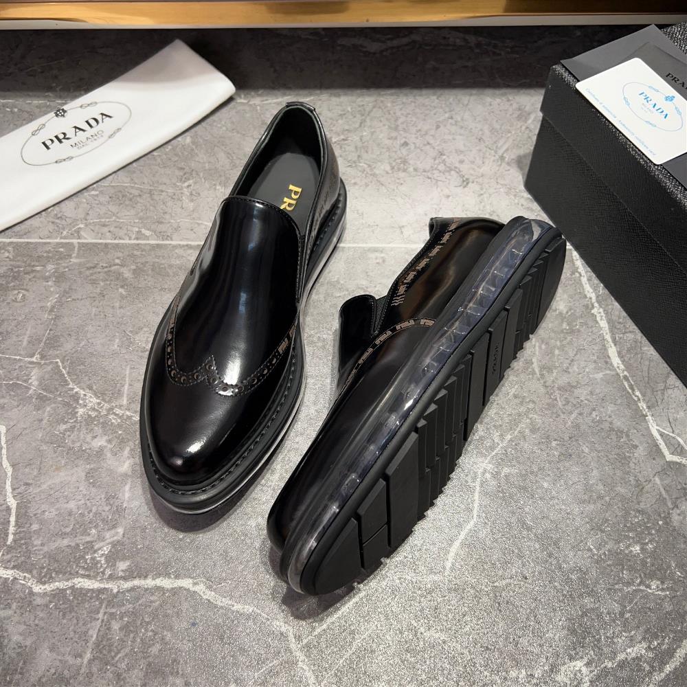 prada Chelsea Mens Shoe Super A Goods This Chelsea shoe is equipped with an air cushione