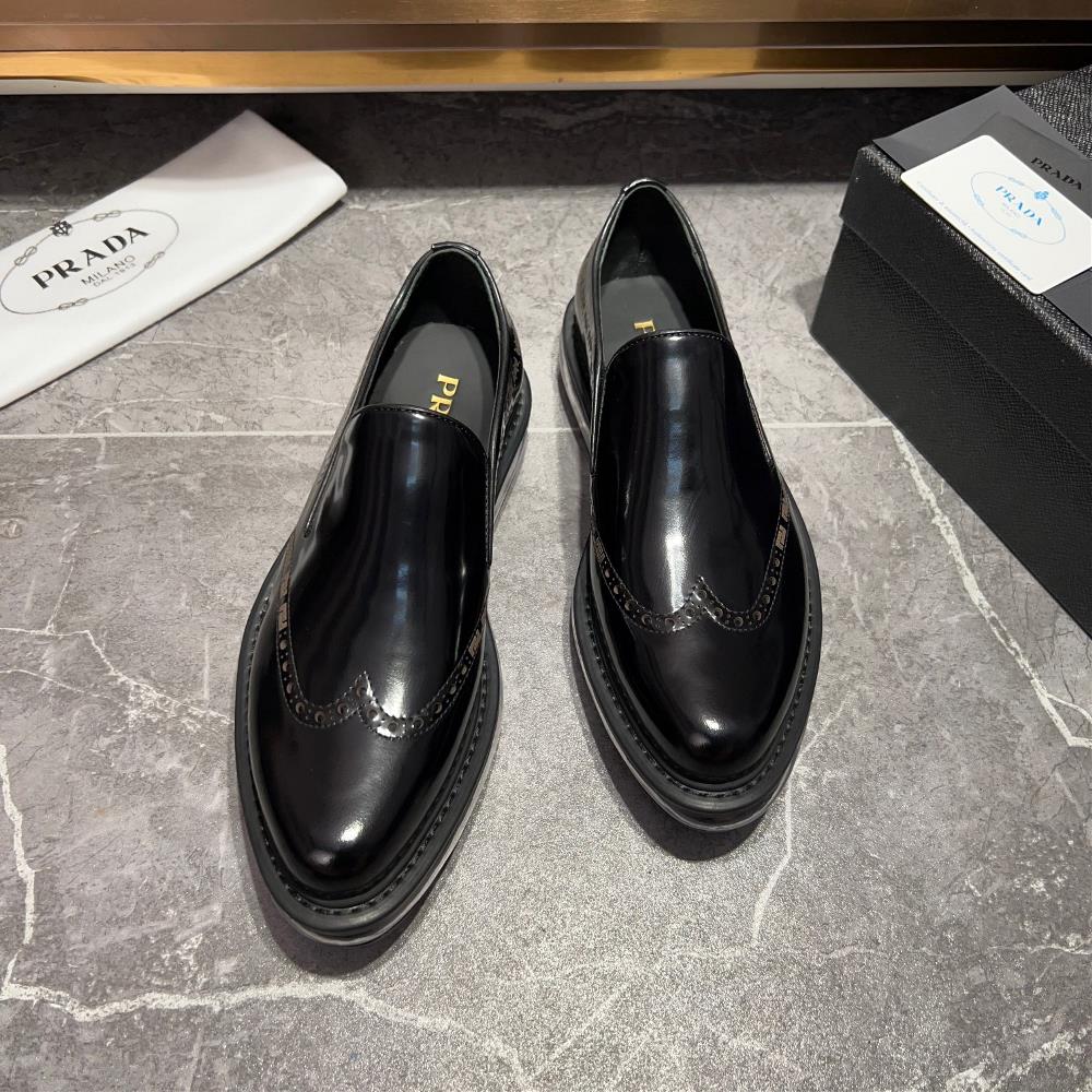 prada Chelsea Mens Shoe Super A Goods This Chelsea shoe is equipped with an air cushione