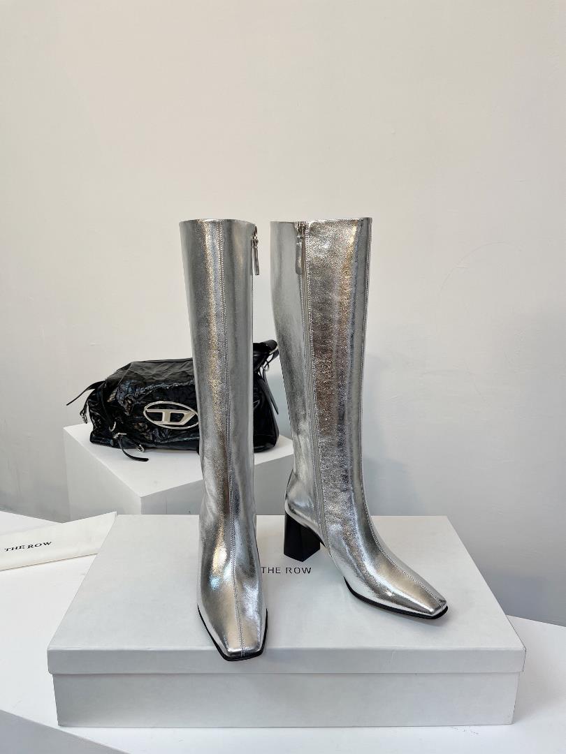 the row 23ss new square toe boots for autumn and winterThe row has never lost in creating a sense of