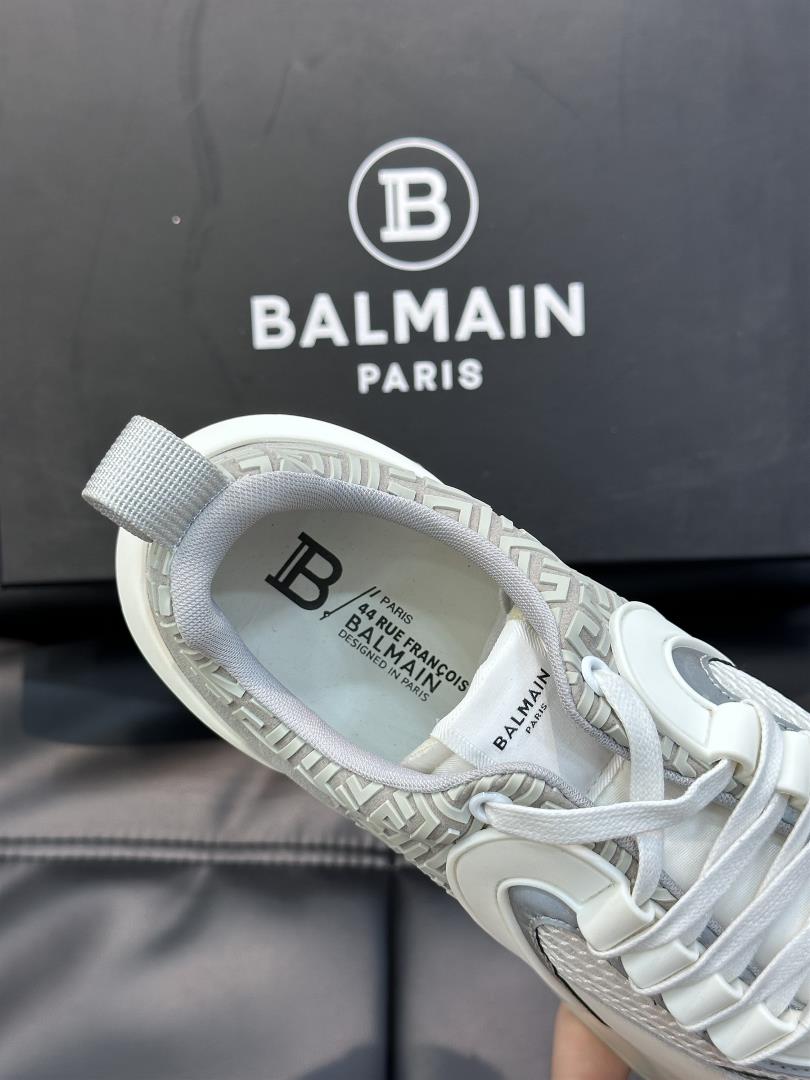 Balmain Balmans new air cushion sports shoes mens low top sports shoes purchase the or