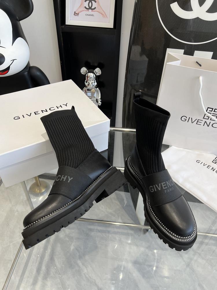 Givenchy boots with their versatile designs effortlessly complement any outfit from a s