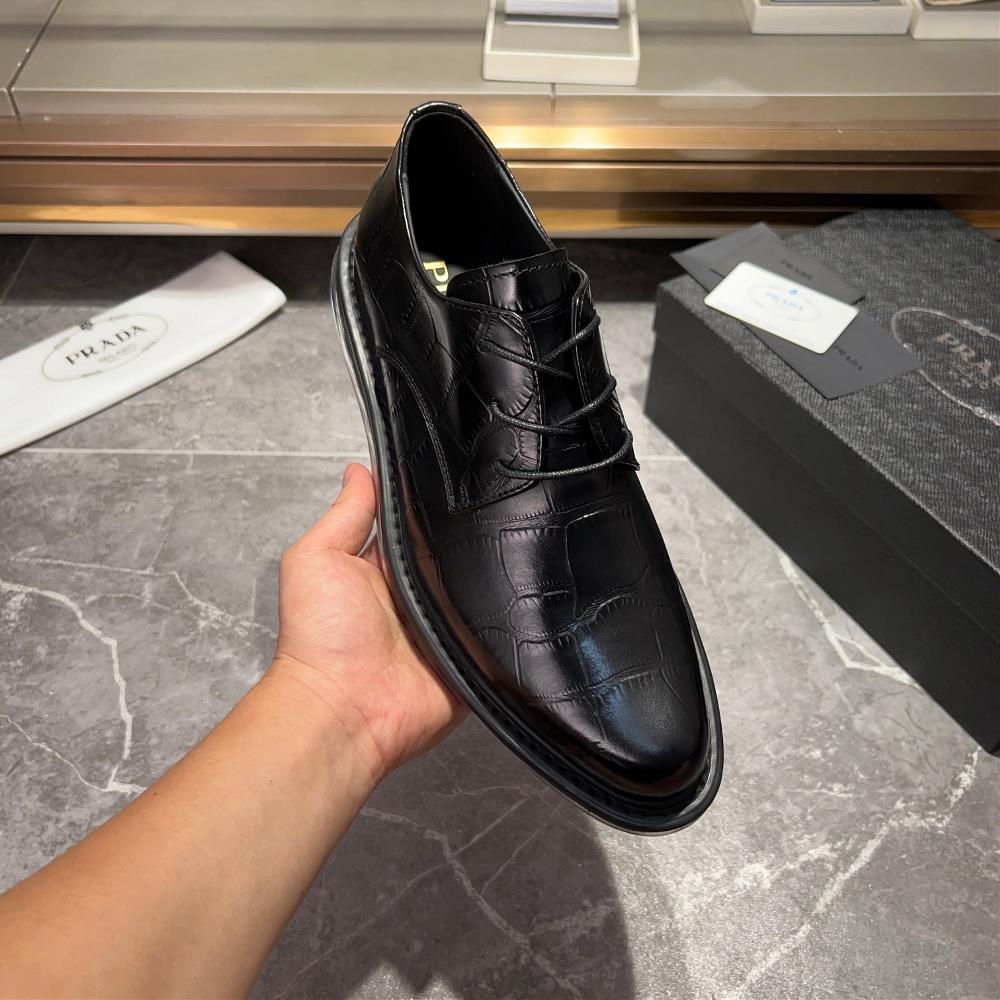 prada Chelsea Mens Shoe Super A Goods This Chelsea shoe is equipped with an air cushione