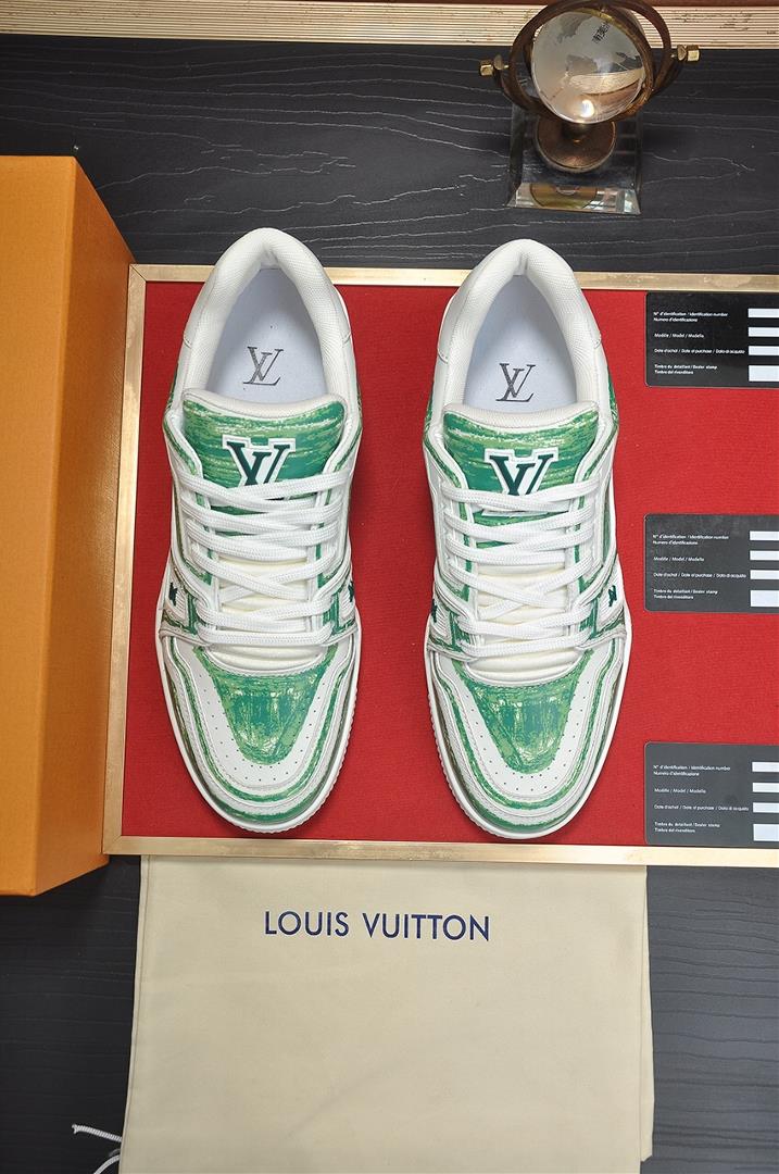 LOUIS VUITTON Original Order New LV Louis Vuitton Top Edition LV Classic Fashion Shoes Cho