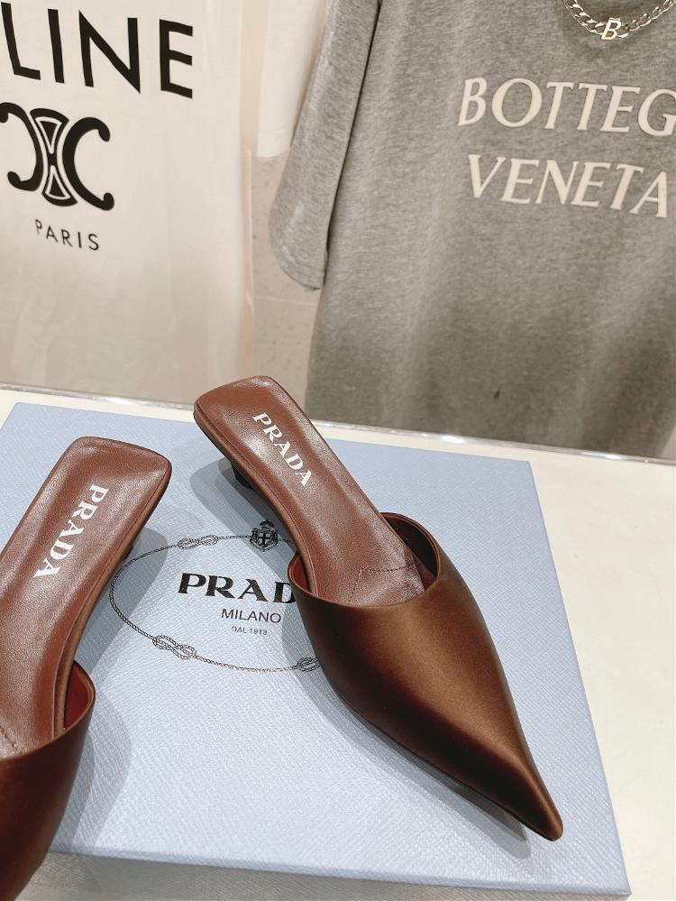 In addition to their pumps and slippers Prada also offers a stunning selection of small s